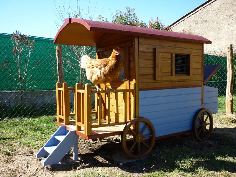 plan poulailler roulotte