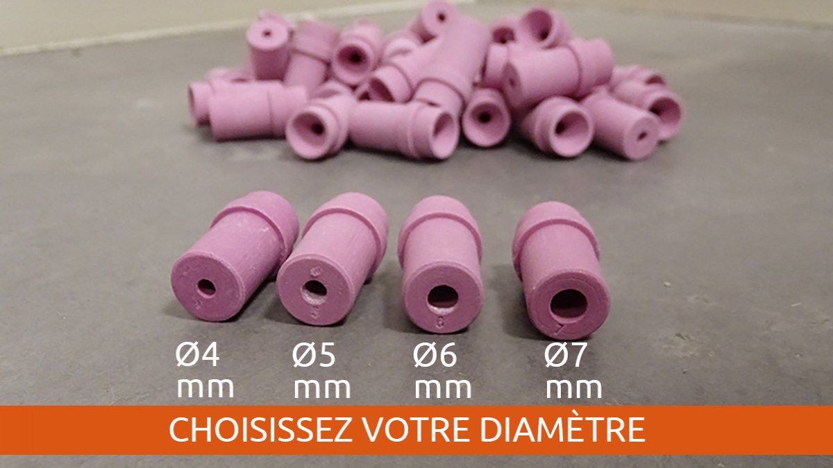 Color : Pink IINSSDJ 20 Pièces Buses en Céramique Conseils Sableuse Remplacement Air Sablage Industriel 6mm pour Pièces De Machines Industrielles Accessoires De Soudage 